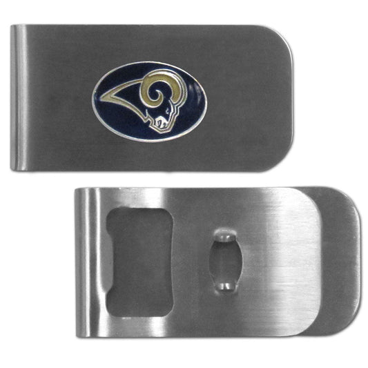 Los Angeles Rams Bottle Opener Money Clip