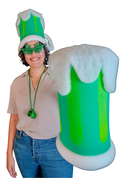 St. Patrick's Beer Mug Hat