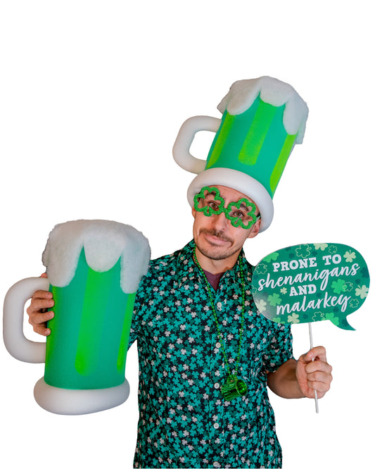 St. Patrick's Beer Mug Hat