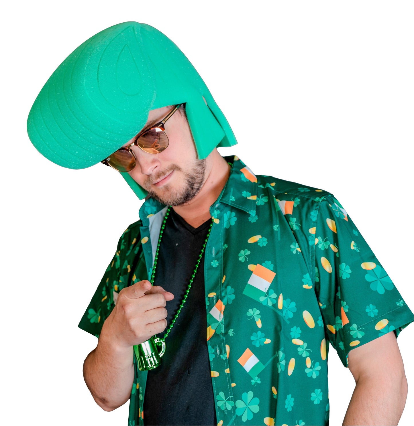 St. Patrick's Elvis Wig