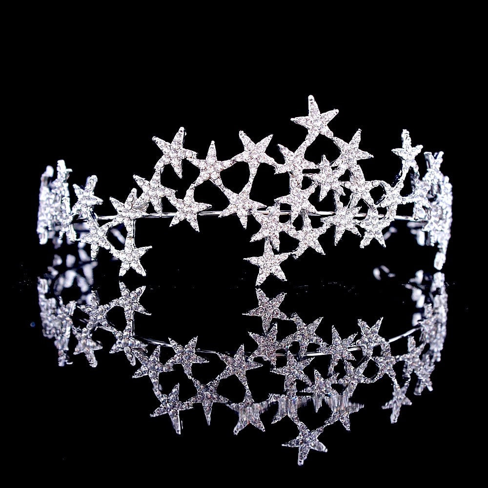 "Étoile" - Star Wedding Tiara / Headband