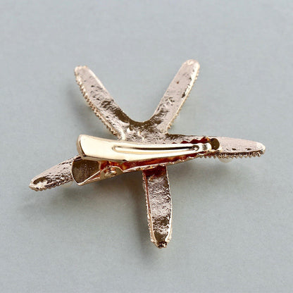 "Alani" - Starfish Bridal Hair Clip - Available in Gold and Silver