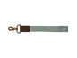 Solid-Colored Wristlet Keychain