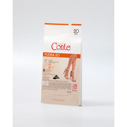 Knee Highs Conte Pudra 20 Den (2 pairs)