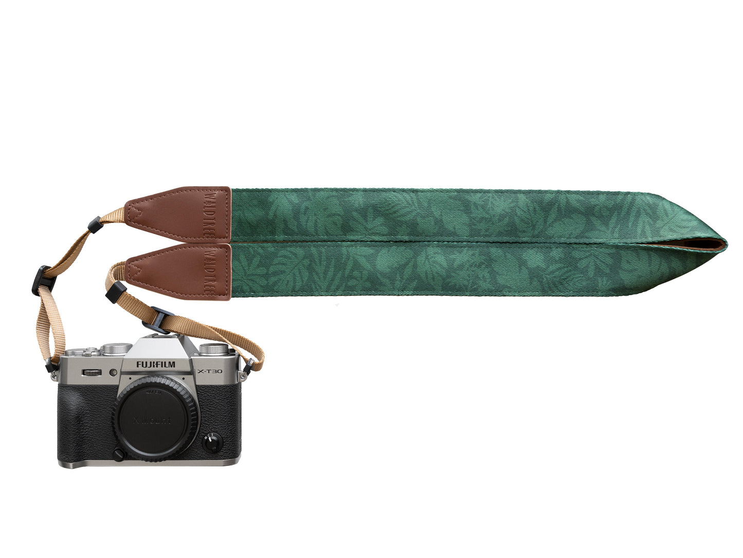 Tropical Leaf Camera Strap