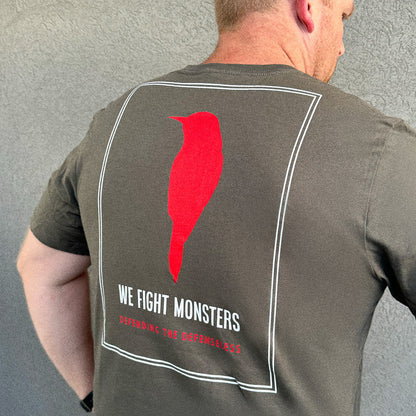 Trust God, Not Government // We Fight Monsters T Shirt