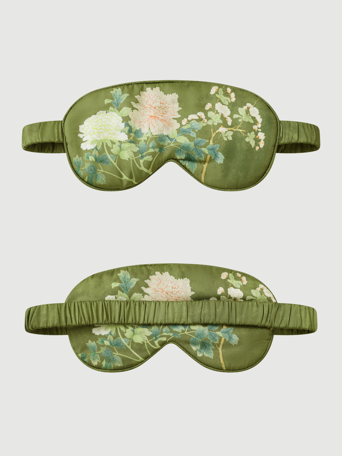 Floral Olive Kimono Robe