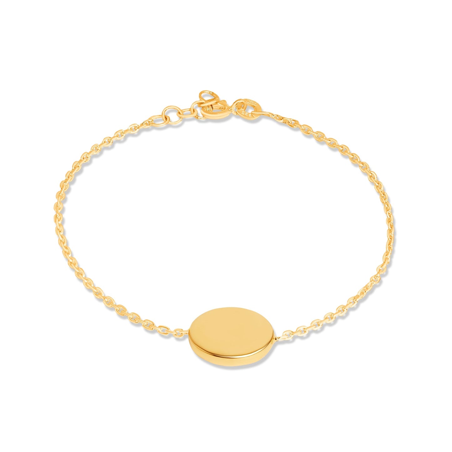 Mysha Personalized Eternal Initial Circle Bracelet