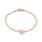 Mysha Personalized Serenade Heart Bracelet