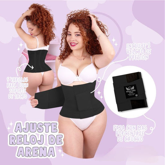 Hourglass Waist Trainer Body Girdle FAJAS MODA KING PERU Women Body Shaper Waist Shapewear