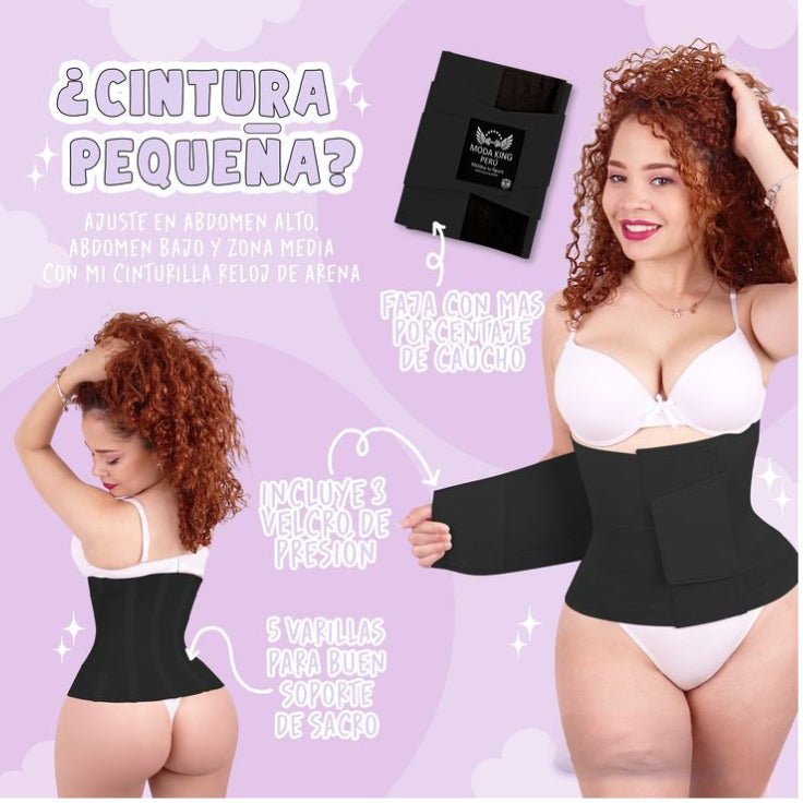 Hourglass Waist Trainer Body Girdle FAJAS MODA KING PERU Women Body Shaper Waist Shapewear