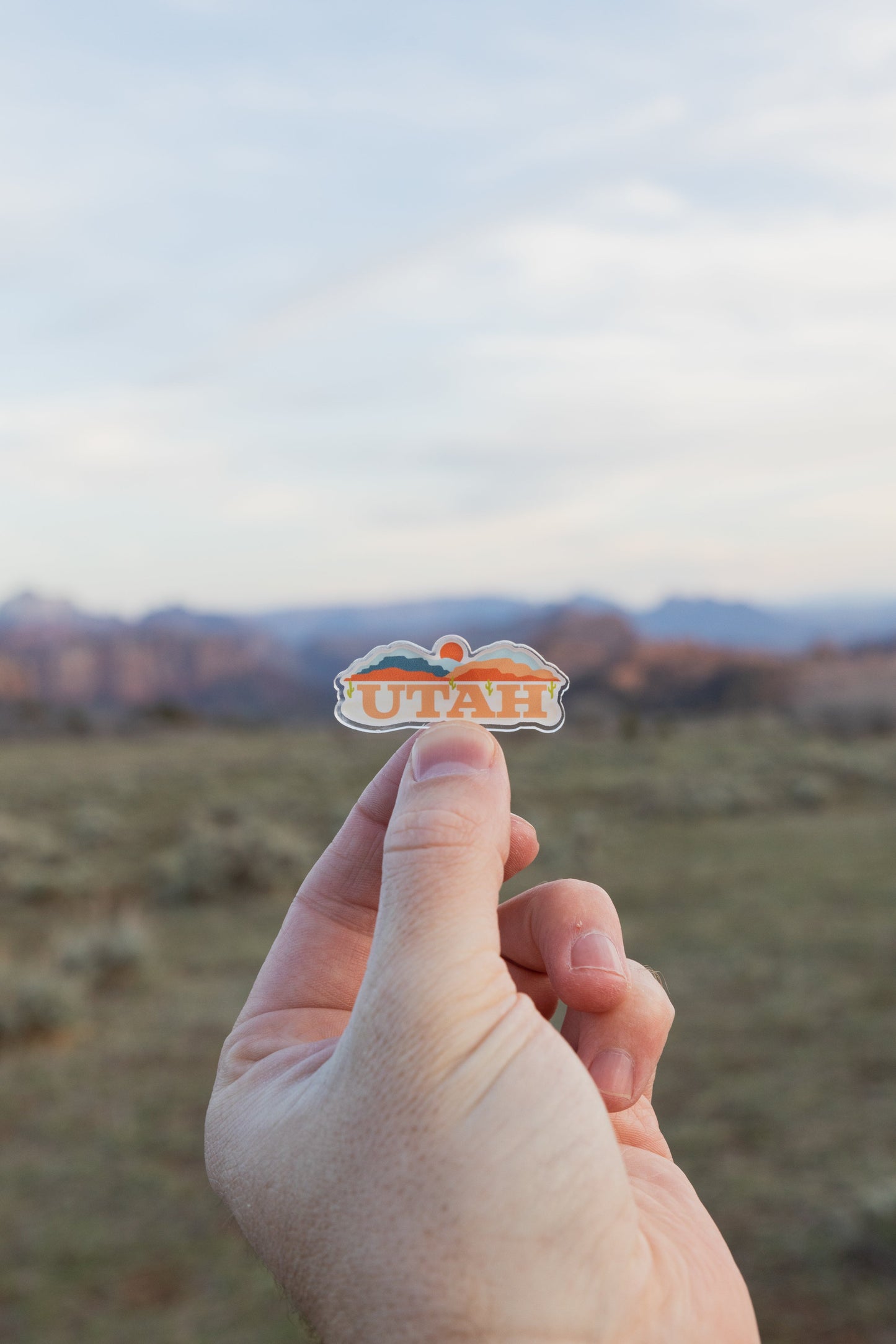 Utah State Acrylic Pin