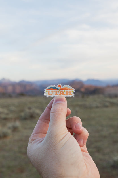 Utah State Acrylic Pin