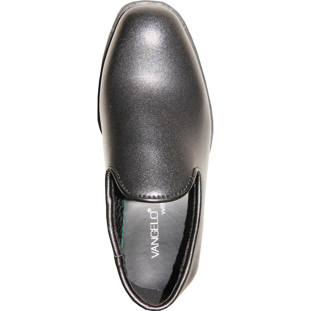 VANGELO Boy VALLO-3KID Dress Shoe Formal Tuxedo for Prom & Wedding Black Matte
