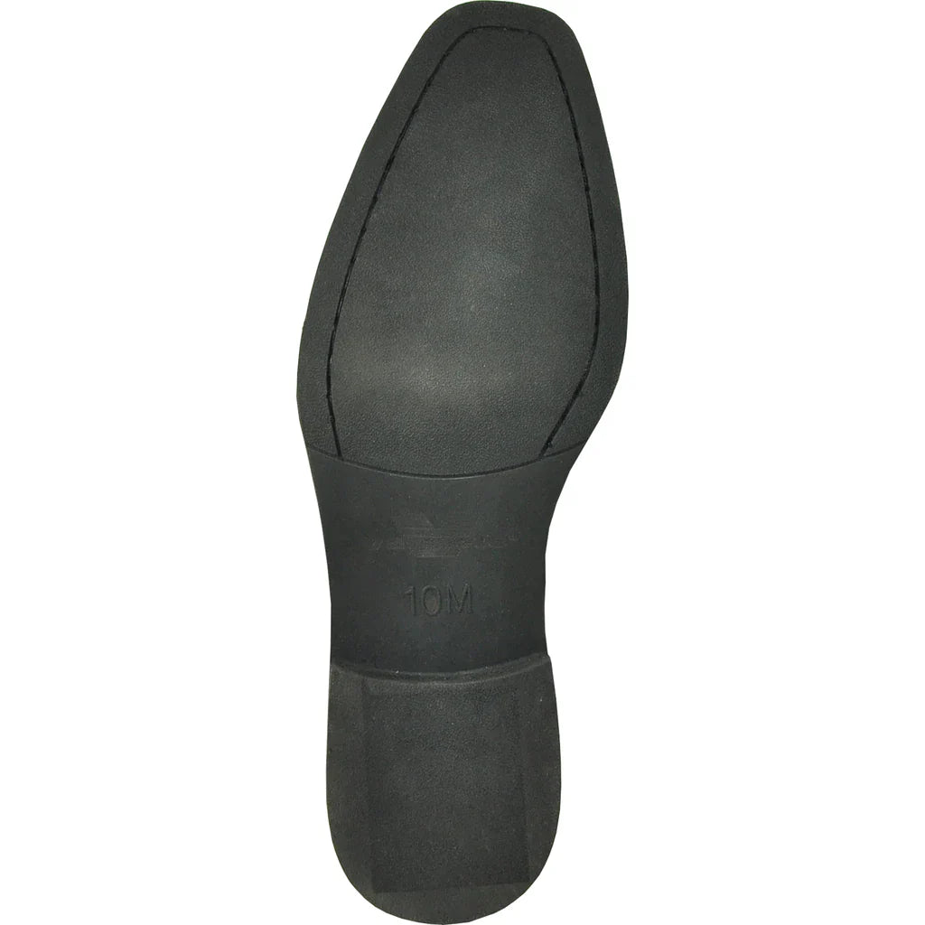 "Galileo" Black Matte Tuxedo Shoes