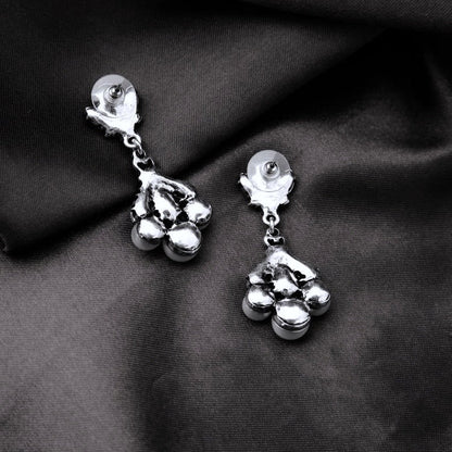 "Avignon" - Vintage Pearl and Rhinestone Bridal Earrings