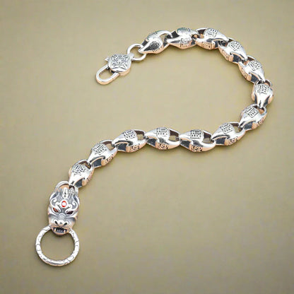 Vintage Ethnic Mantra Gothic Bracelet