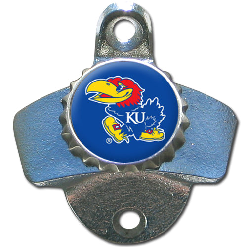 Kansas Jayhawks Wall Bottle Opener