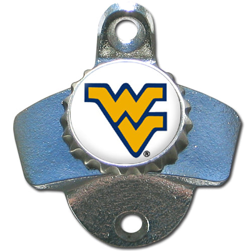 W. Virginia Mountaineers Wall Bottle Opener