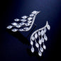 "Caroline" - Cubic Zirconia Bridal Earrings - Available in Silver, Rose Gold and Yellow Gold