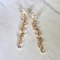 Magdalene - Cubic Zirconia Bridal Earrings - Available in Silver, Rose Gold and Yellow Gold