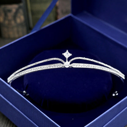 Francine - Wedding Cubic Zirconia Tiara