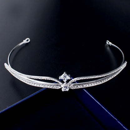 Francine - Wedding Cubic Zirconia Tiara