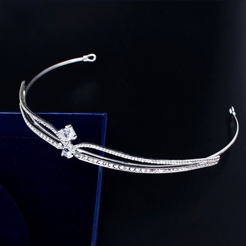 Francine - Wedding Cubic Zirconia Tiara