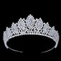 "Denali" - Silver Cubic Zirconia Bridal Tiara