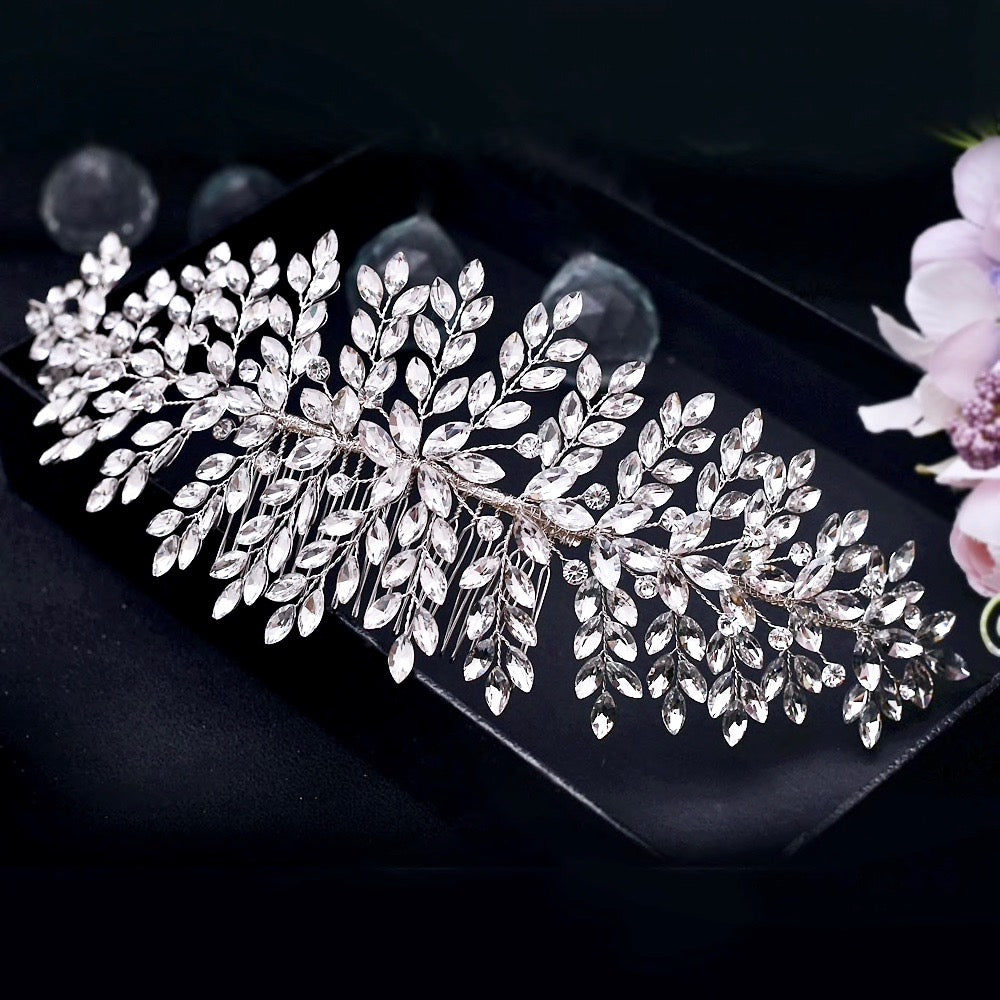 Thiane - Austrian Crystal Bridal Hair Accessory