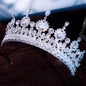Ryleigh - Crystal Wedding Tiara - Available in Silver and Gold