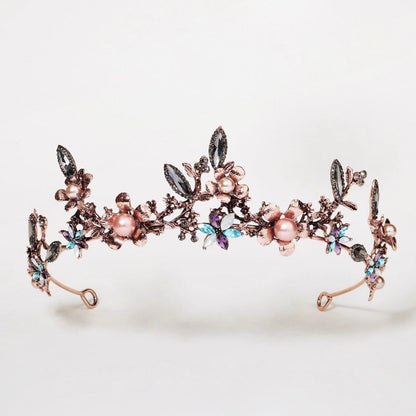 Aryonna - Bohemian Gold Bridal Tiara