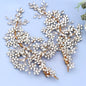 Encantada - Crystal Bridal Headdress - Available in Silver and Gold