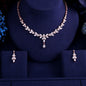 Rebecca - Cubic Zirconia Bridal Jewelry Set - Available in Silver, Yellow Gold and Rose Gold
