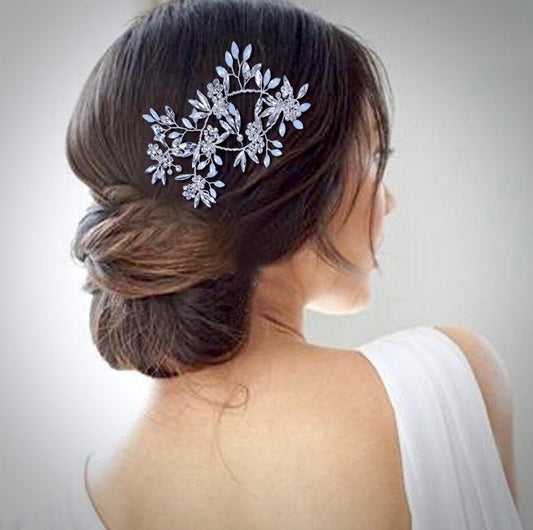 Lora -  Opal Bridal Hair Accessory