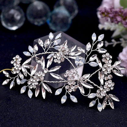 Lora -  Opal Bridal Hair Accessory