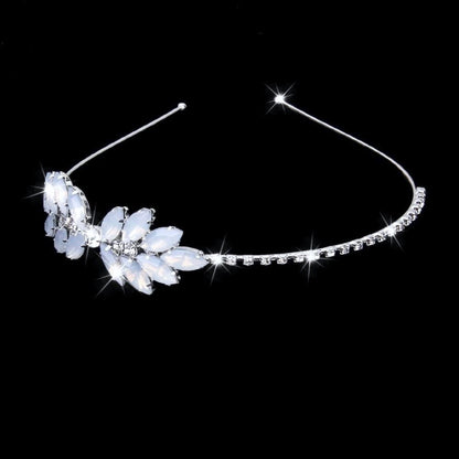 "Ilanis" - Opal Bridal Side Headband