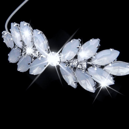 "Ilanis" - Opal Bridal Side Headband