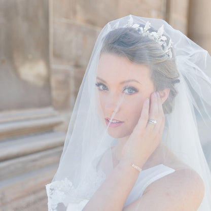 "Kariyah" - Bohemian Crystal Bridal Tiara