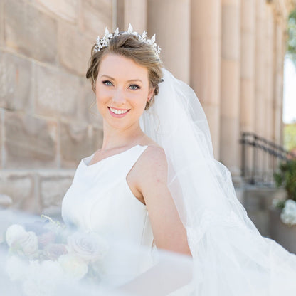 "Kariyah" - Bohemian Crystal Bridal Tiara
