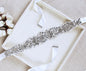 Dee - Silver Crystal Bridal Belt/Sash