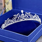 Julia - Silver Cubic Zirconia Bridal Tiara