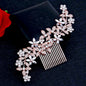"Berenice" - Austrian Crystal Hair Comb - Available in Rose Gold, Silver and Yellow Gold