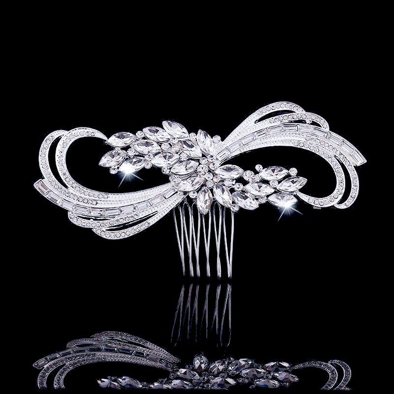 "Aurora" - Austrian Crystal Bridal Hair Comb