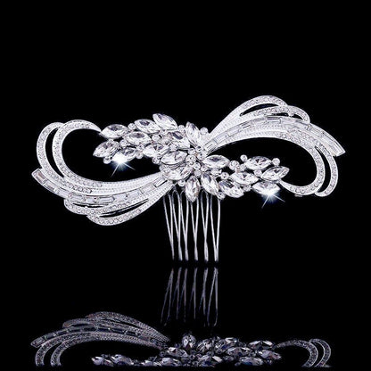 "Aurora" - Austrian Crystal Bridal Hair Comb