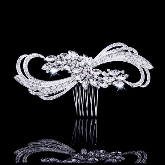 "Aurora" - Austrian Crystal Bridal Hair Comb