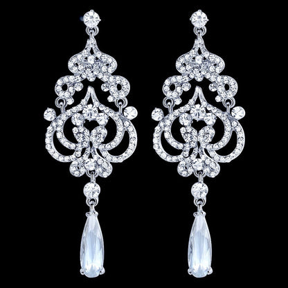 Kelsey - Rhinestone Bridal Earrings