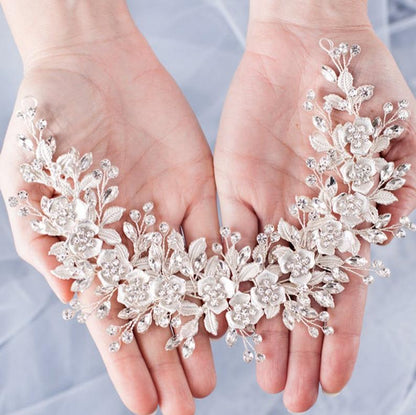 Miranda - Crystal Bridal Hair Accessory - Available in Silver, Yellow Gold and Rose Gold