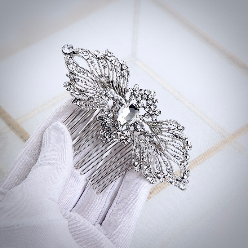 Tessa - Vintage Crystal Bridal Hair Comb