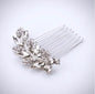 "Nia" - Crystal Bridal Hair Comb - Available in Gold and Silver